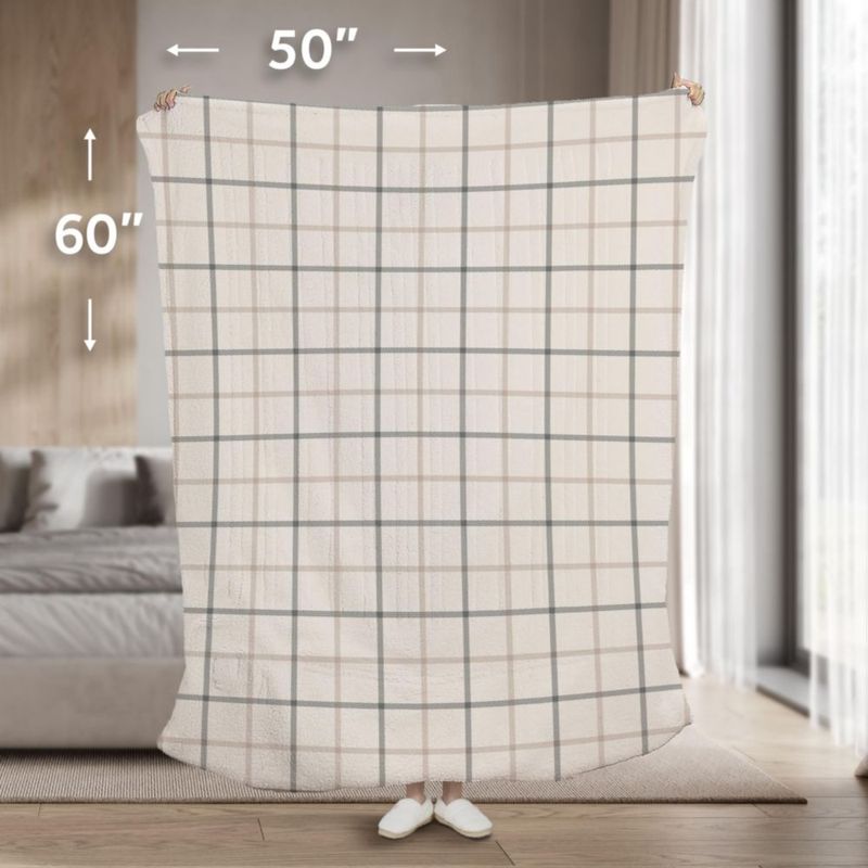 Manta eléctrica Sunbeam 127x152 cm Sherpa 4 niveles – Blanca