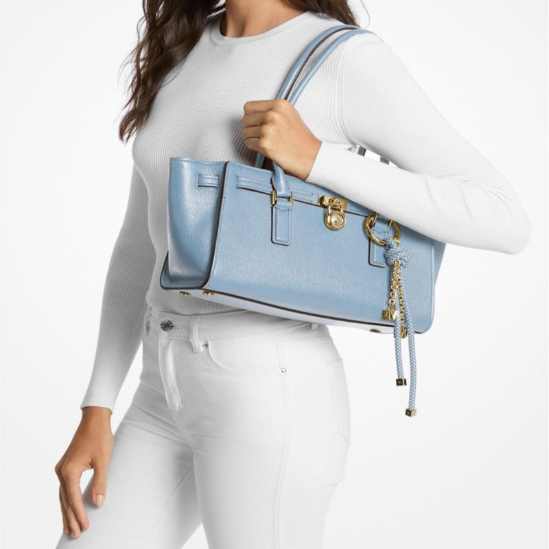 Bolso de hombro pequeño Hamilton de Michael Kors