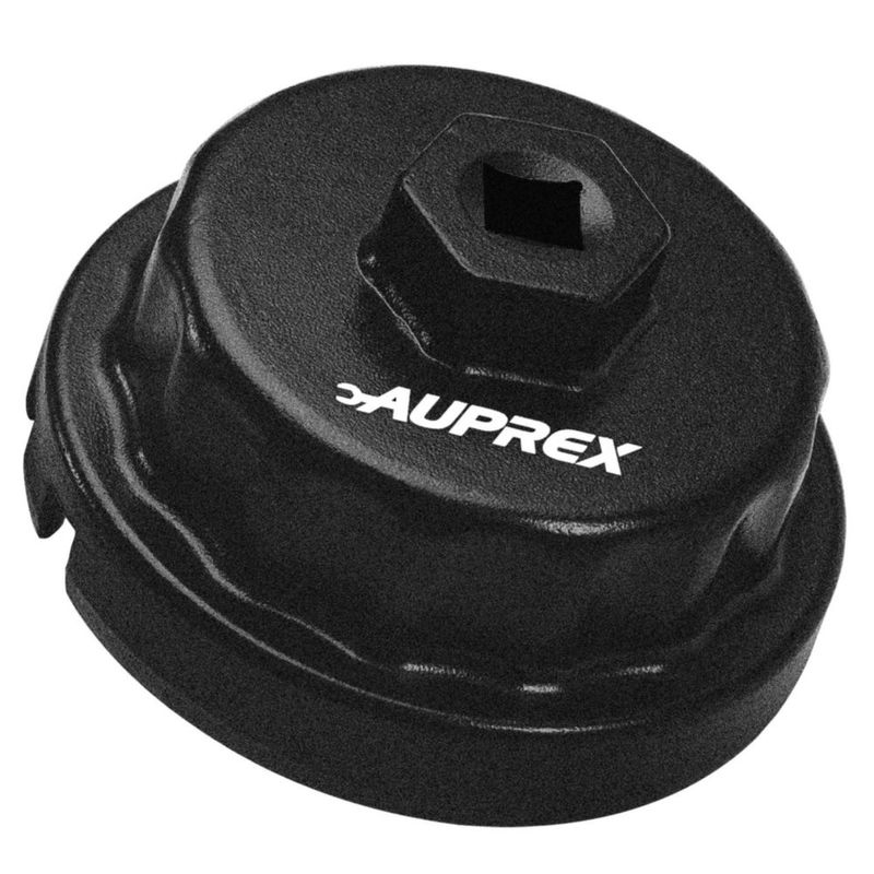 Llave para filtro de aceite AUPREX 64 mm 14 ranuras negra
