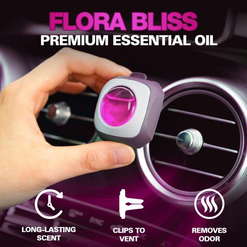 Ambientador para coche Air Jungles Flora Bliss - Pack de 6
