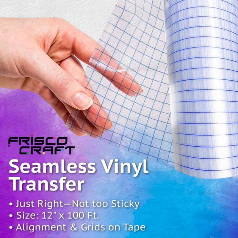 Cinta de Transferencia Frisco Craft 30 cm × 30 m Reutilizable