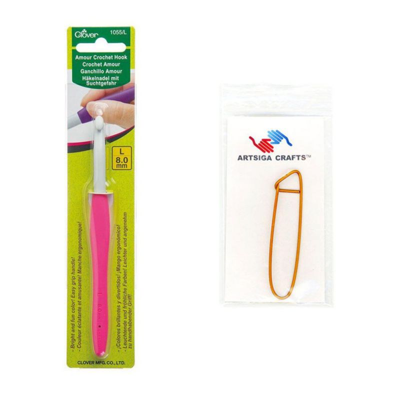 Gancho de ganchillo Clover Needlecraft 80 mm