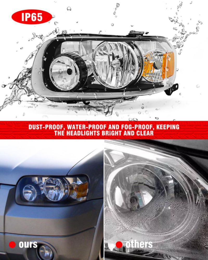 Farol delantero ADCARLIGHTS para Ford Escape 2005‑2007 (halógeno)