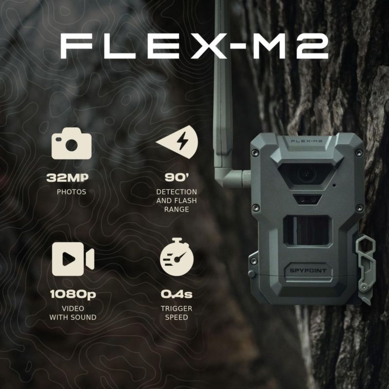 Cámara de Seguridad SPYPOINT Flex-M2 Twin 32MP LTE
