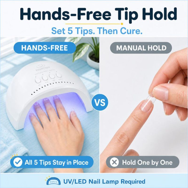 Pegamento de uñas UV Beetles Gel Polish 20 g libre de HEMA - 1 unidad
