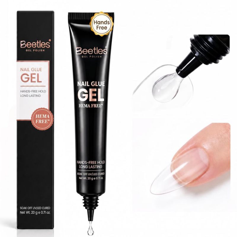 Pegamento de uñas UV Beetles Gel Polish 20 g libre de HEMA - 1 unidad