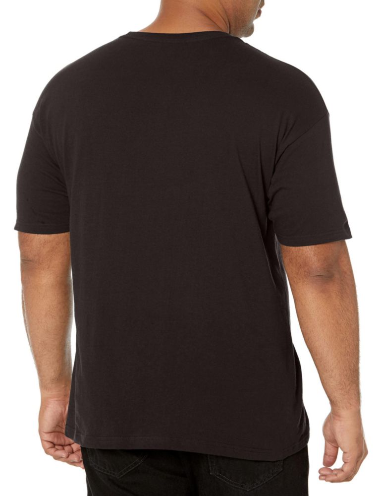 Camiseta DC Comics negra talla S con logo de Batman