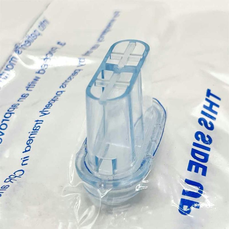 Escudo de RCP WNL Products Pack de 10 con Válvula Unidireccional