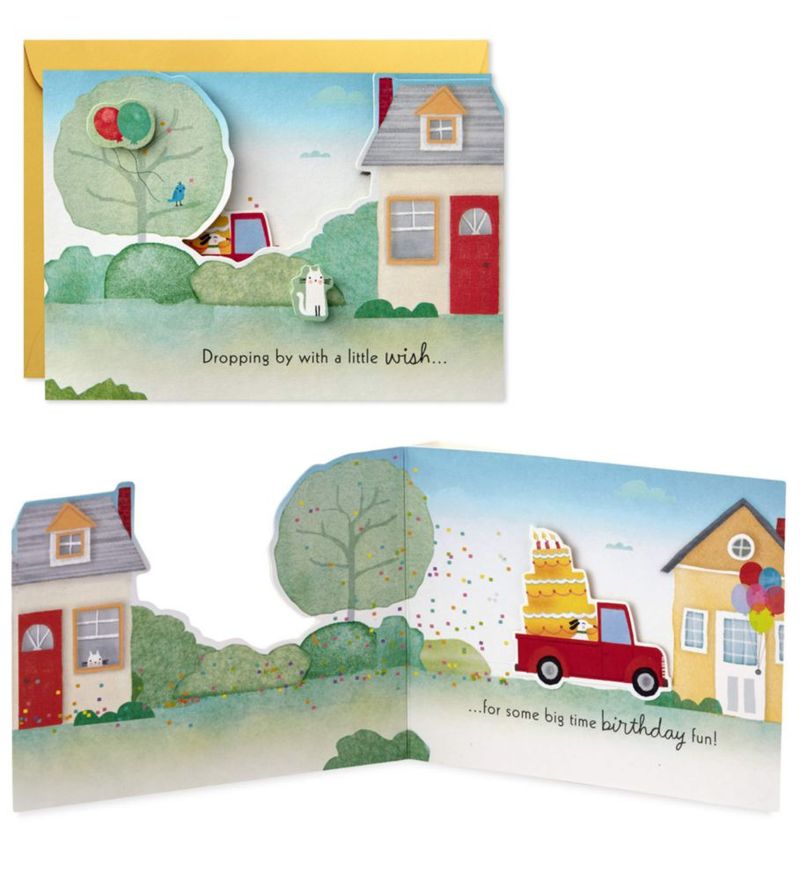 Tarjetas de cumpleaños Hallmark – Pack de 5 diseños pop‑up