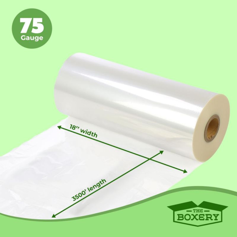 Film retráctil The Boxery 46 cm x 1067 m 75 Gauge