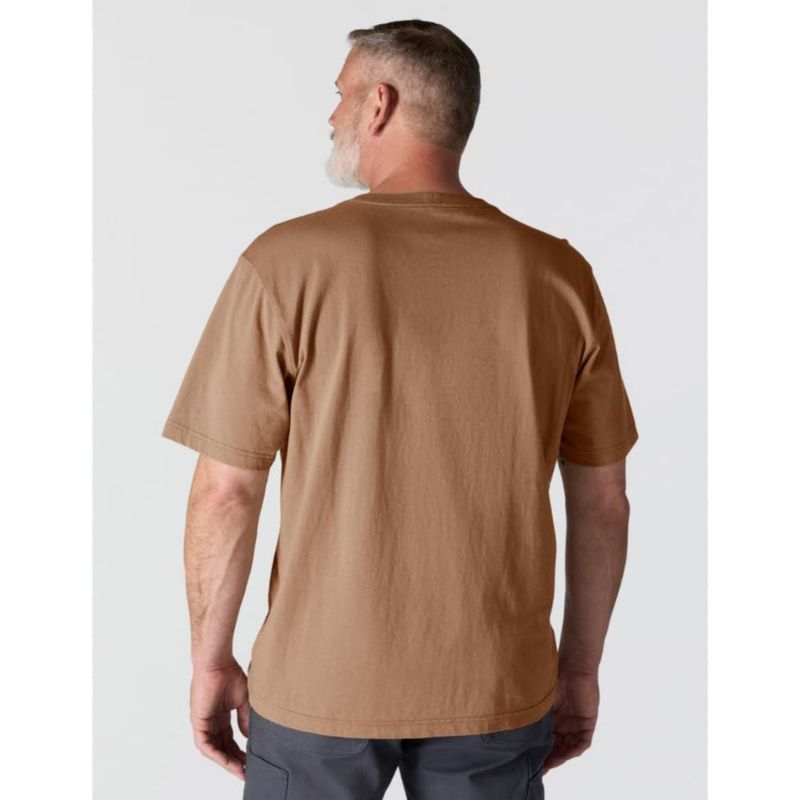 Camiseta Carhartt K87 con bolsillo talla Small color Italian Clay