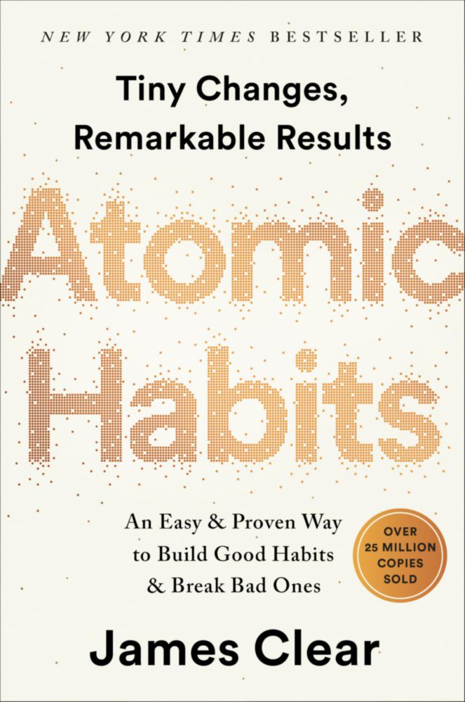 Libro Atomic Habits de Random House: una forma fácil de construir hábitos