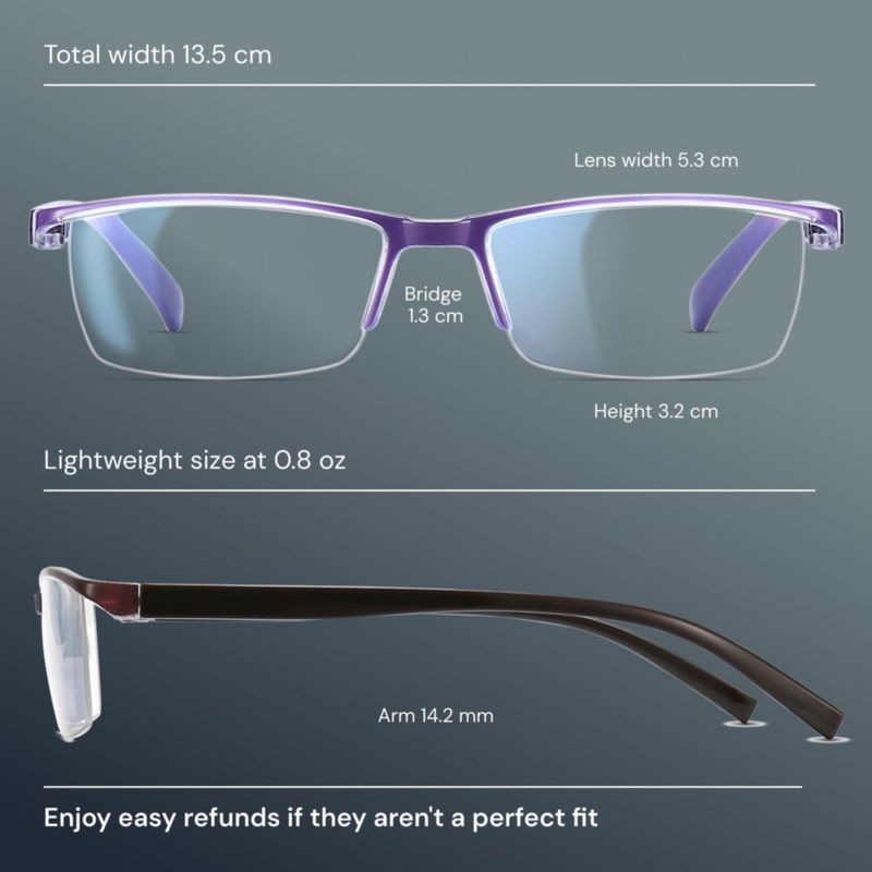 Gafas de Lectura Gaoye Pack de 6 con Luz Azul y Montura TR90