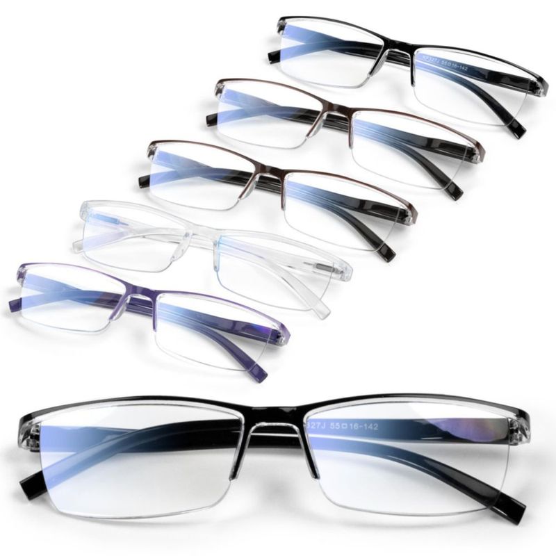Gafas de Lectura Gaoye Pack de 6 con Luz Azul y Montura TR90