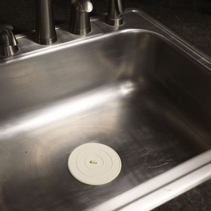 Tapón de succión plano Danco 13 cm blanco - 1 unidad