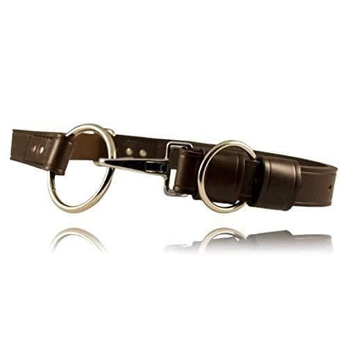 Cinturón Boston Leather 38 mm Negro 6547-1-BLK