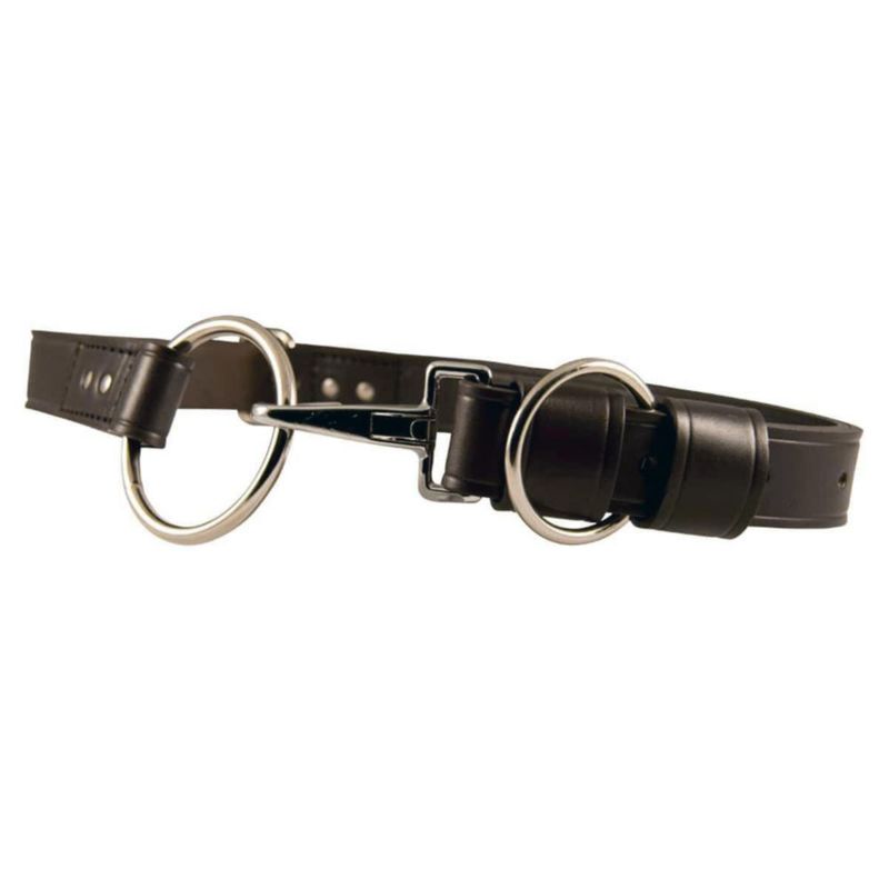 Cinturón Boston Leather 38 mm Negro 6547-1-BLK