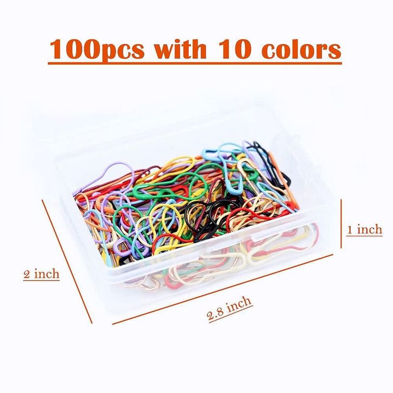 Imperdibles Zo.Yehaa 100 piezas 10 colores 22 cm en caja