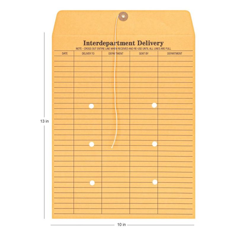 Sobres Office Depot 25 cm x 33 cm Marrón Pack de 100
