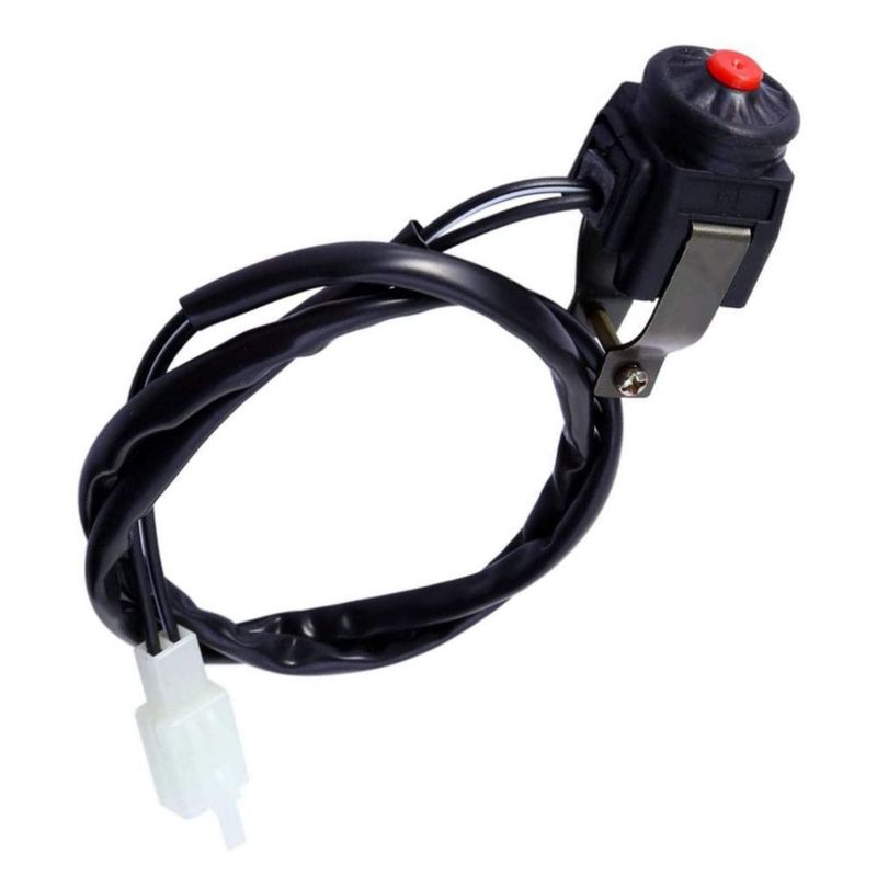 Interruptor de paro PerfecTech 775 cm para manillar de 22 mm con botón de bocina