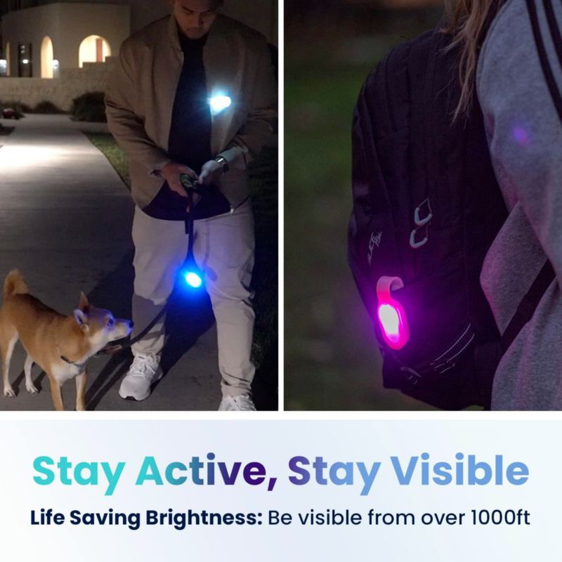 ClipGlow Light Night Shift Light con clip para lactancia color blanco