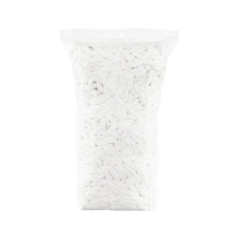 Aros de Tejido Harrisville Designs 25 cm Blanco (Pack de 6)