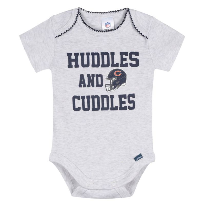 Bodys Gerber Bebé Niña Chicago Bears 6‑12 meses (Pack de 3)