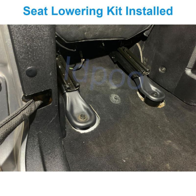 Soporte de Asiento Idpoo para Jeep Wrangler JKU 2.5‑3.8 cm Ajustable