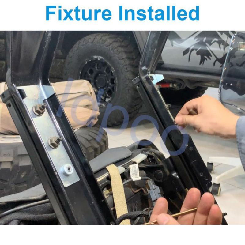 Soporte de Asiento Idpoo para Jeep Wrangler JKU 2.5‑3.8 cm Ajustable