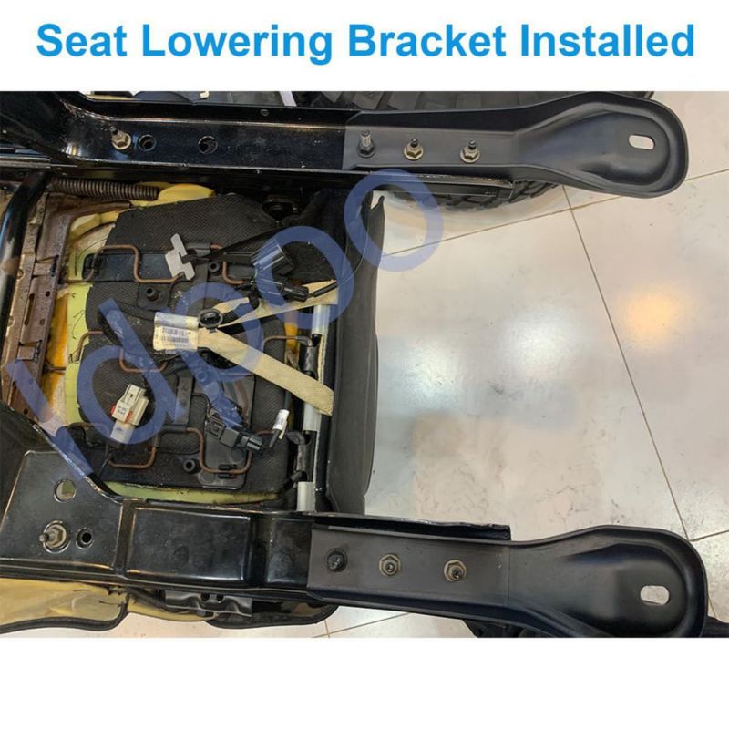 Soporte de Asiento Idpoo para Jeep Wrangler JKU 2.5‑3.8 cm Ajustable