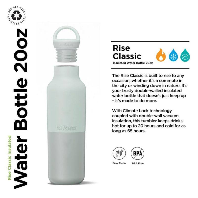 Botella de Agua Klean Kanteen 568 ml Aislada Azul Tenue