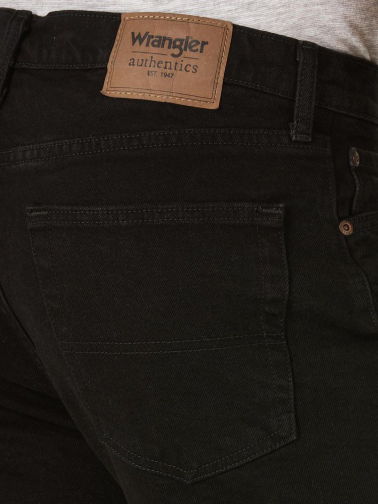 Shorts de Jean Wrangler 34 Negro Azabache Corte Relajado
