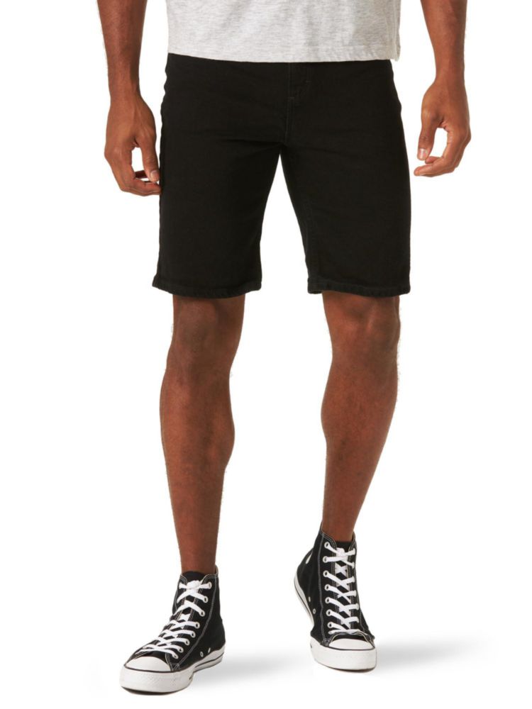 Shorts de Jean Wrangler 34 Negro Azabache Corte Relajado