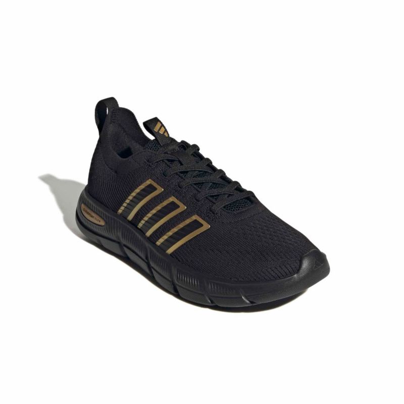 Zapatillas adidas Cloudfoam Flex 7 Negro/Oro Metálico