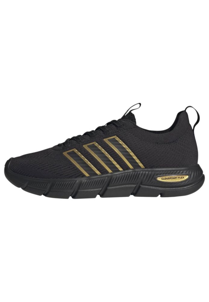 Zapatillas adidas Cloudfoam Flex 7 Negro/Oro Metálico