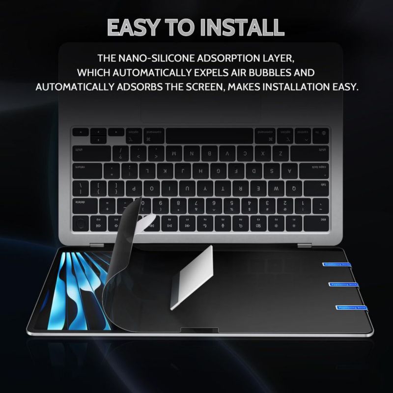 Protector de pantalla Peslv para MacBook Air 13.6/13" anti‑reflejo