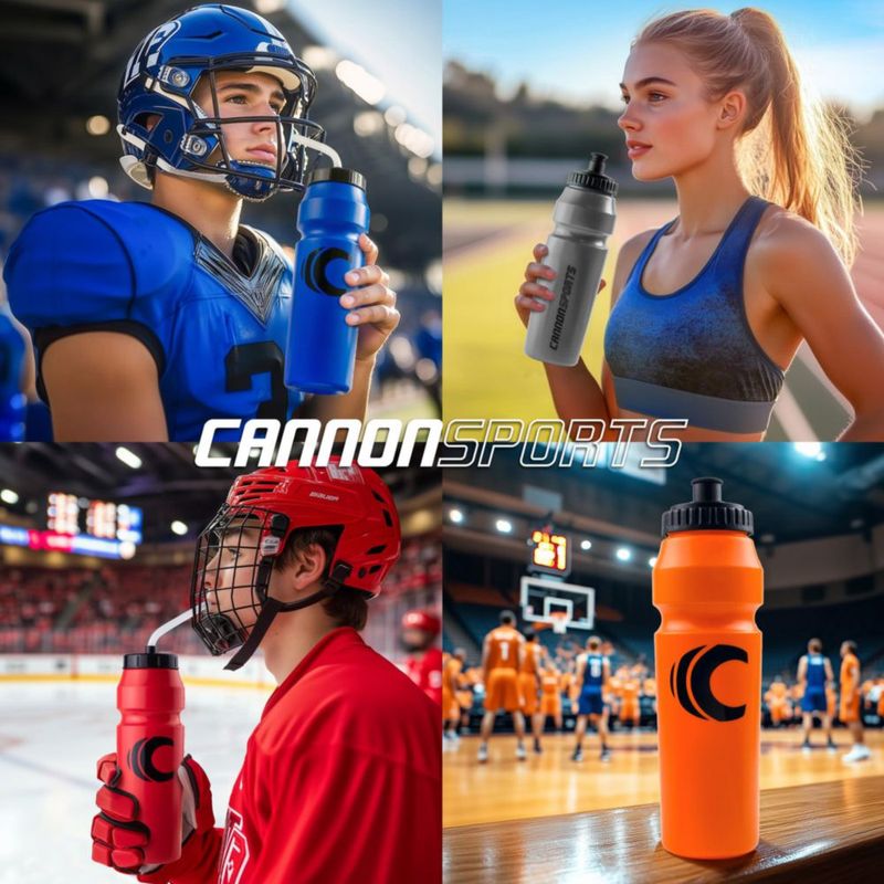Botella deportiva Cannon Sports 1 L (2 unidades) Verde lima