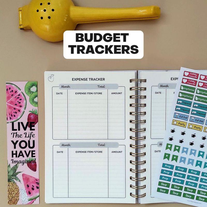 Planificador semanal retro de comidas Life & Apples