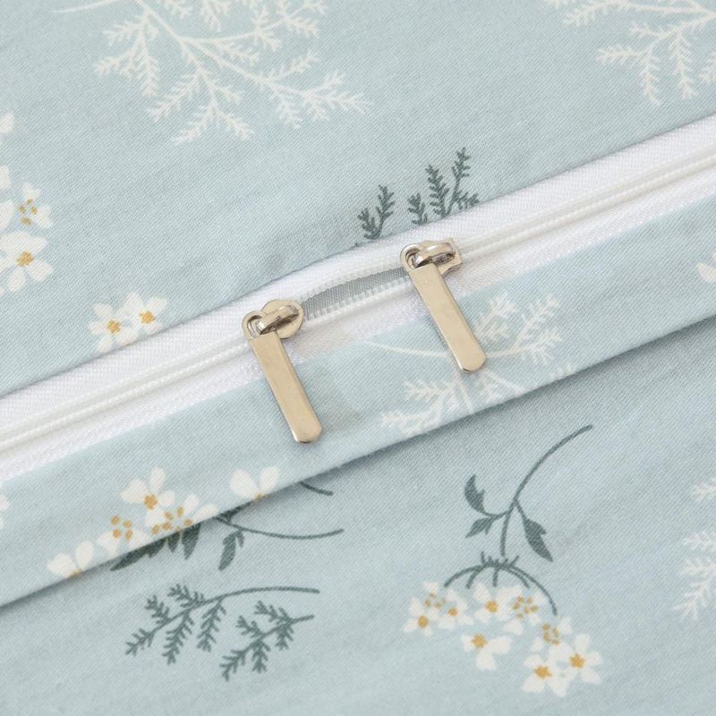 Juego de 3 piezas – funda nórdica y fundas de almohada BUPIRD Queen floral de microfibra