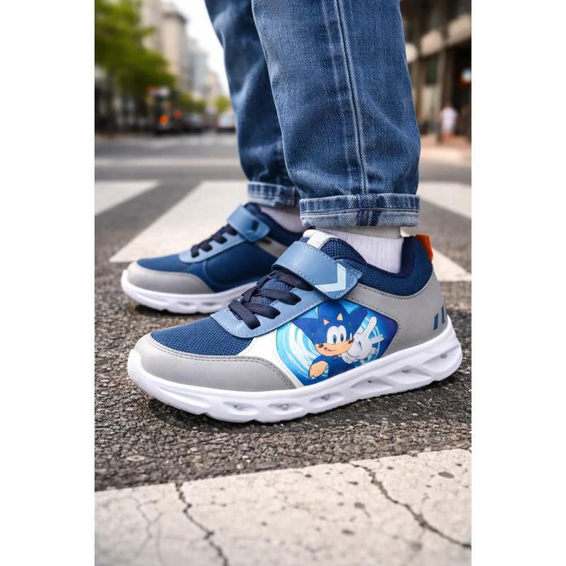 Tenis sonic niño casual urbano choclo luces 1183662