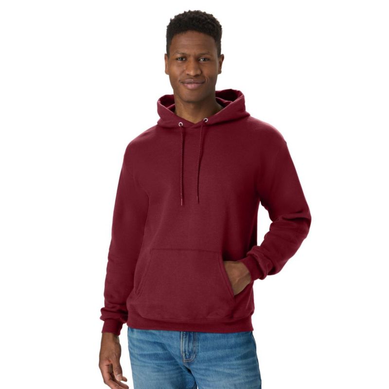 Sudadera con capucha Hanes 2X (Grande) Mulled Berry