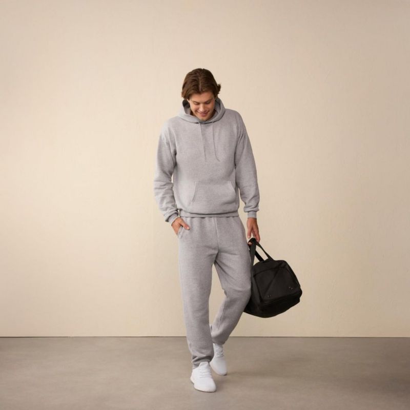 Sudadera con capucha Hanes 2X (Grande) Mulled Berry