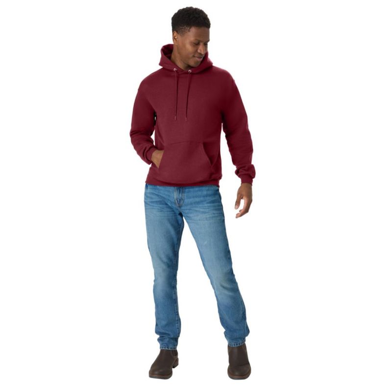 Sudadera con capucha Hanes 2X (Grande) Mulled Berry