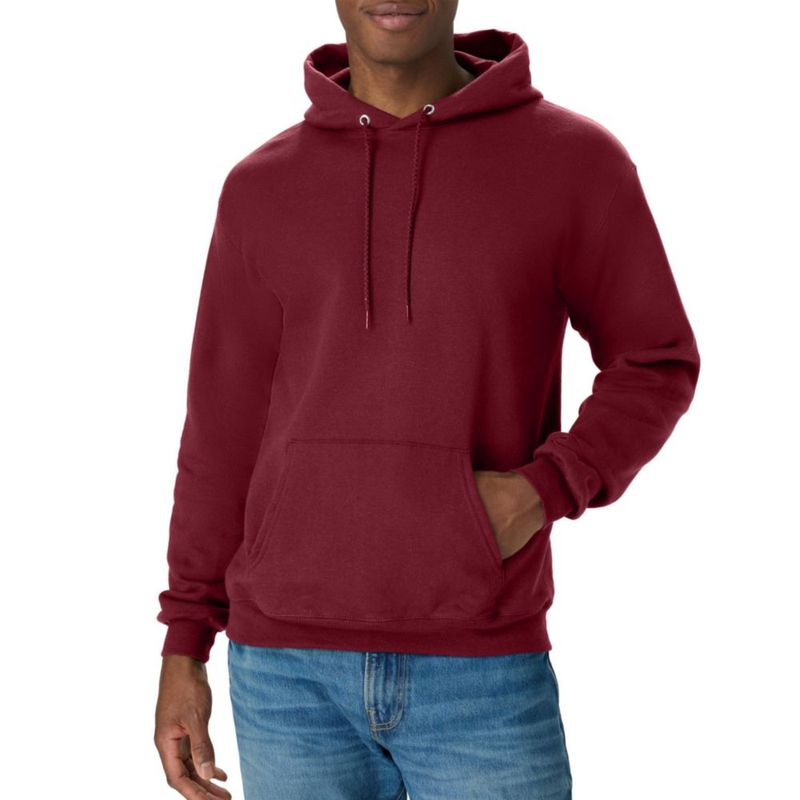 Sudadera con capucha Hanes 2X (Grande) Mulled Berry