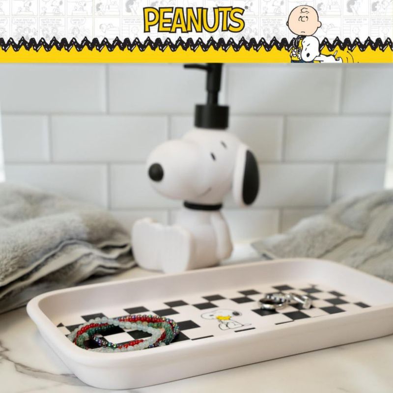 Bandeja Franco Snoopy a Cuadros 27 cm x 14 cm