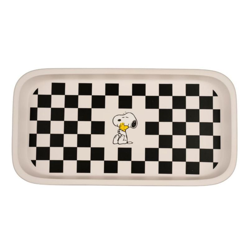 Bandeja Franco Snoopy a Cuadros 27 cm x 14 cm