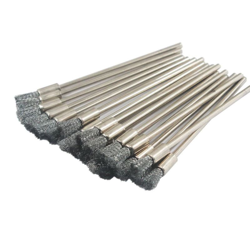 Cepillos de Limpieza Luo ke de Acero Inoxidable Mango de 1/8" (20 uds)