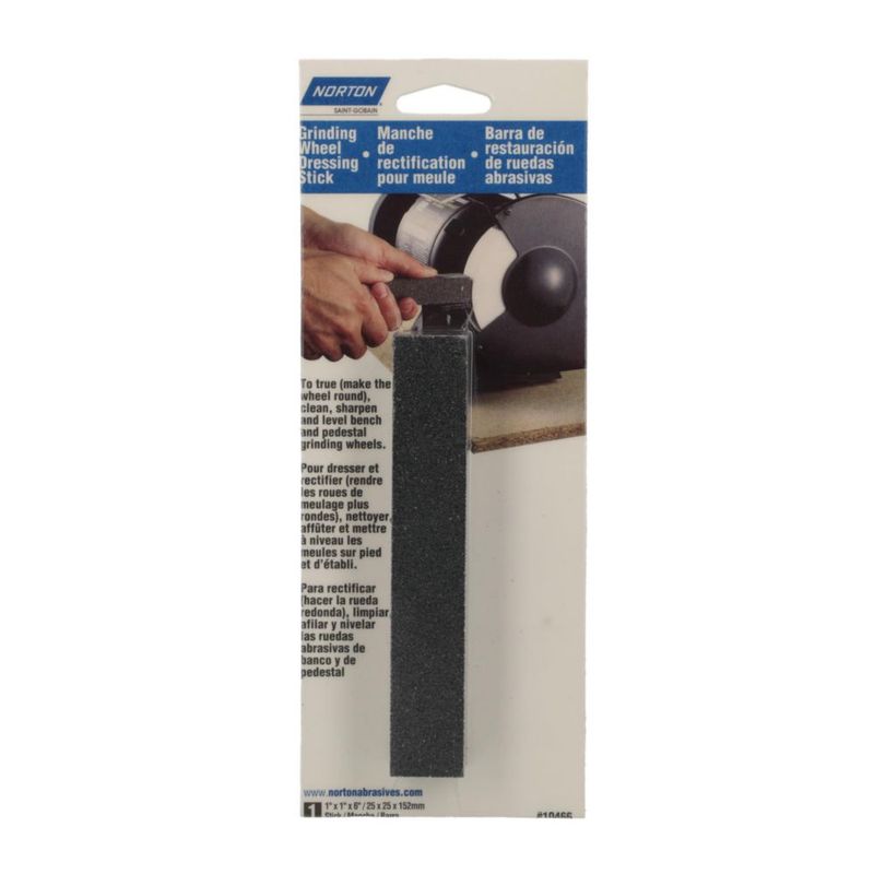 Herramienta de Afilado Norton 15 cm con abrasivo de carburo de silicio