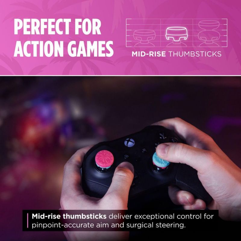 Palancas Analógicas KontrolFreek Heist para Xbox (Rosa/Azul)