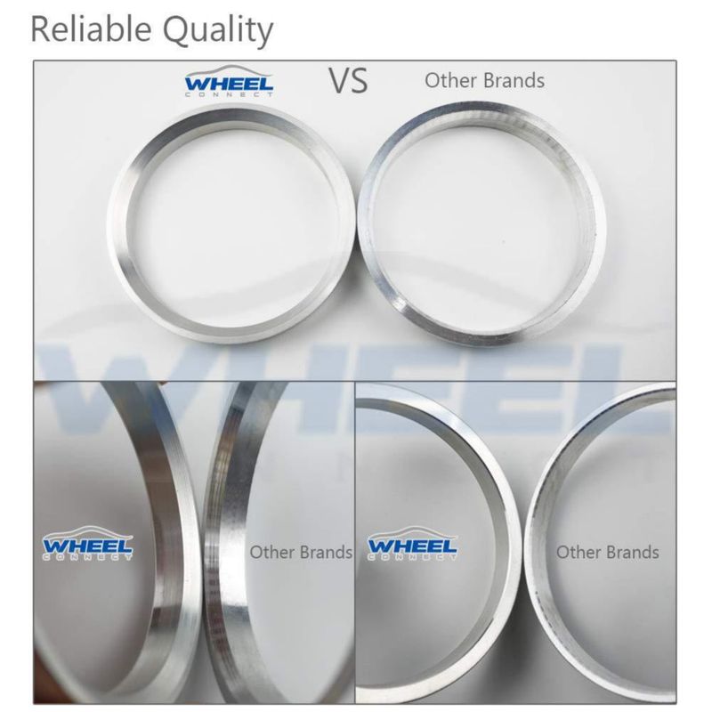 Juego de 4 anillos centradores para buje WHEEL CONNECT 726 mm a 641 mm
